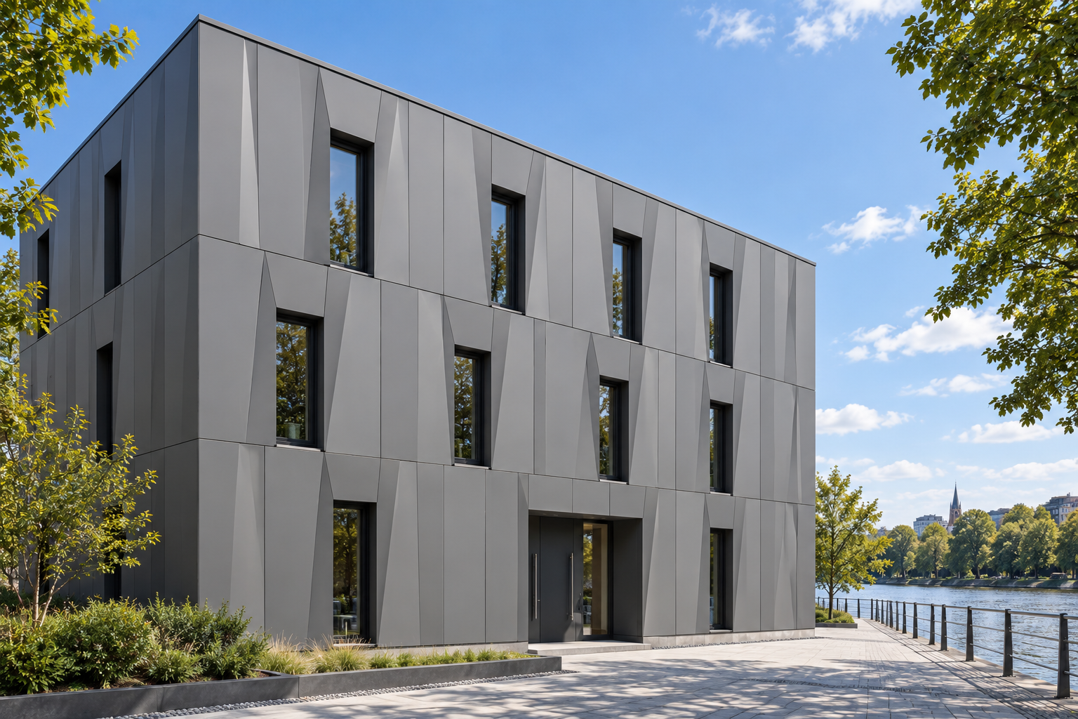 Asaline - 3D გეომეტრიული ფასადი (Parametric 3D Facade)